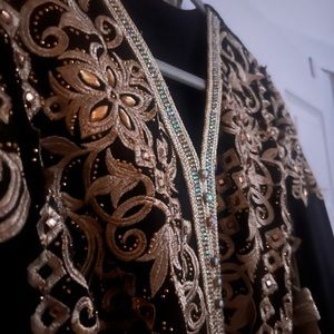 Abaya with belt